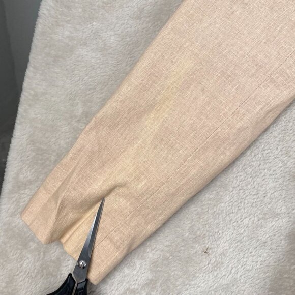 Dalia Womens Blazer Jacket Size XS Linen Blend One Button Officewear Casual - Picture 3 of 10